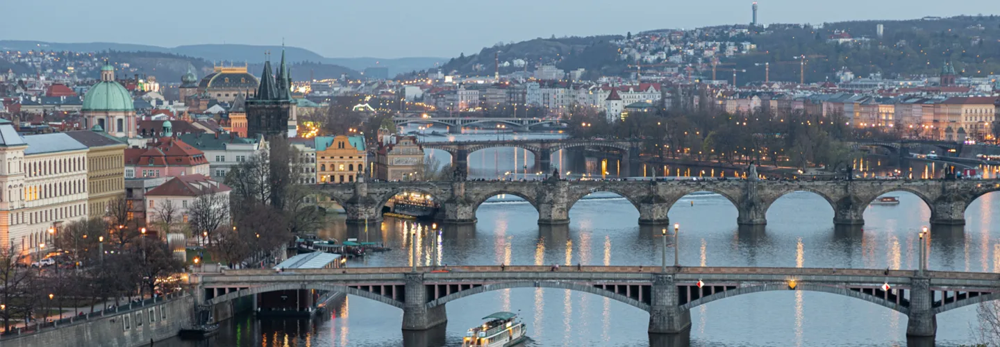 Travel to Prague in comfort.